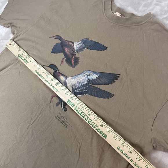 Vintage Wasatch Dry Goods Shirt Mens XXL Duck Wildlife Nature Hunting Cabin USA - Picture 5 of 10
